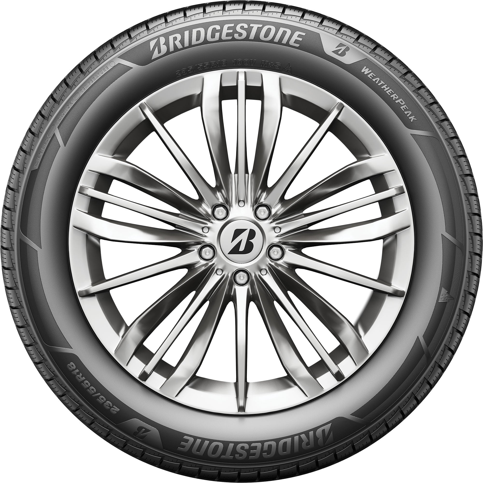Bridgestone Weatherpeak All Weather 265/65R18 114T Passenger Tire