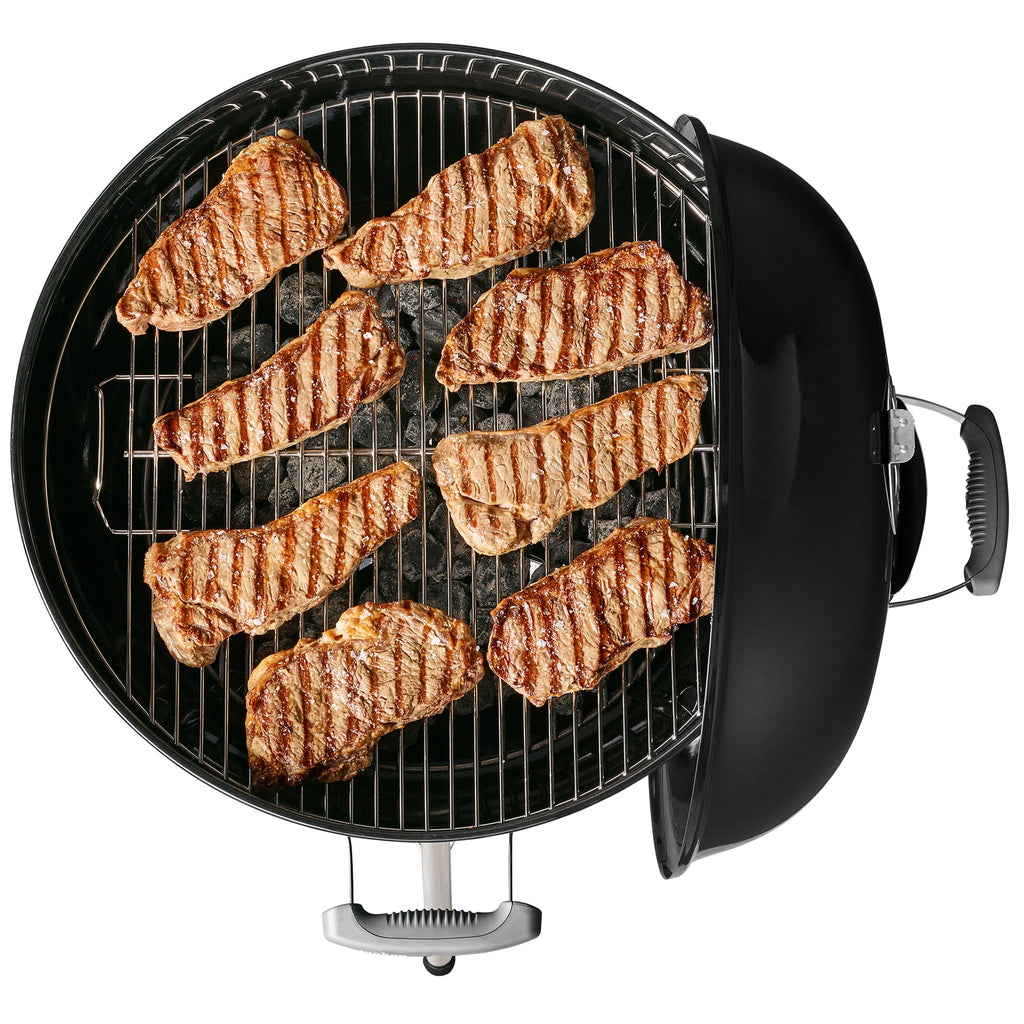 Weber Original Charcoal Grill, 22 Inch Kettle Charcoal Grill, Black