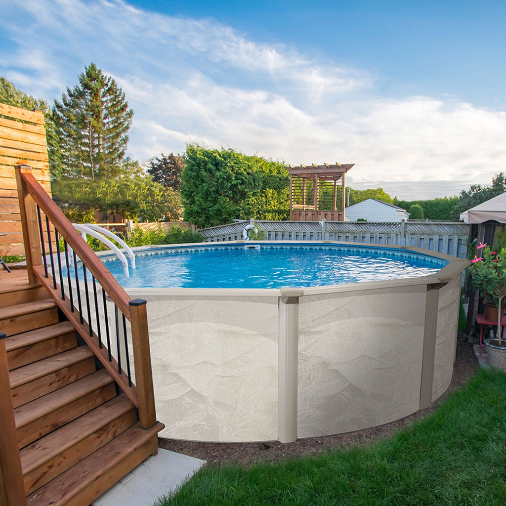 Aquarian Phoenix 18' x 52 Steel Frame DIY Family Above Ground Pool Kit