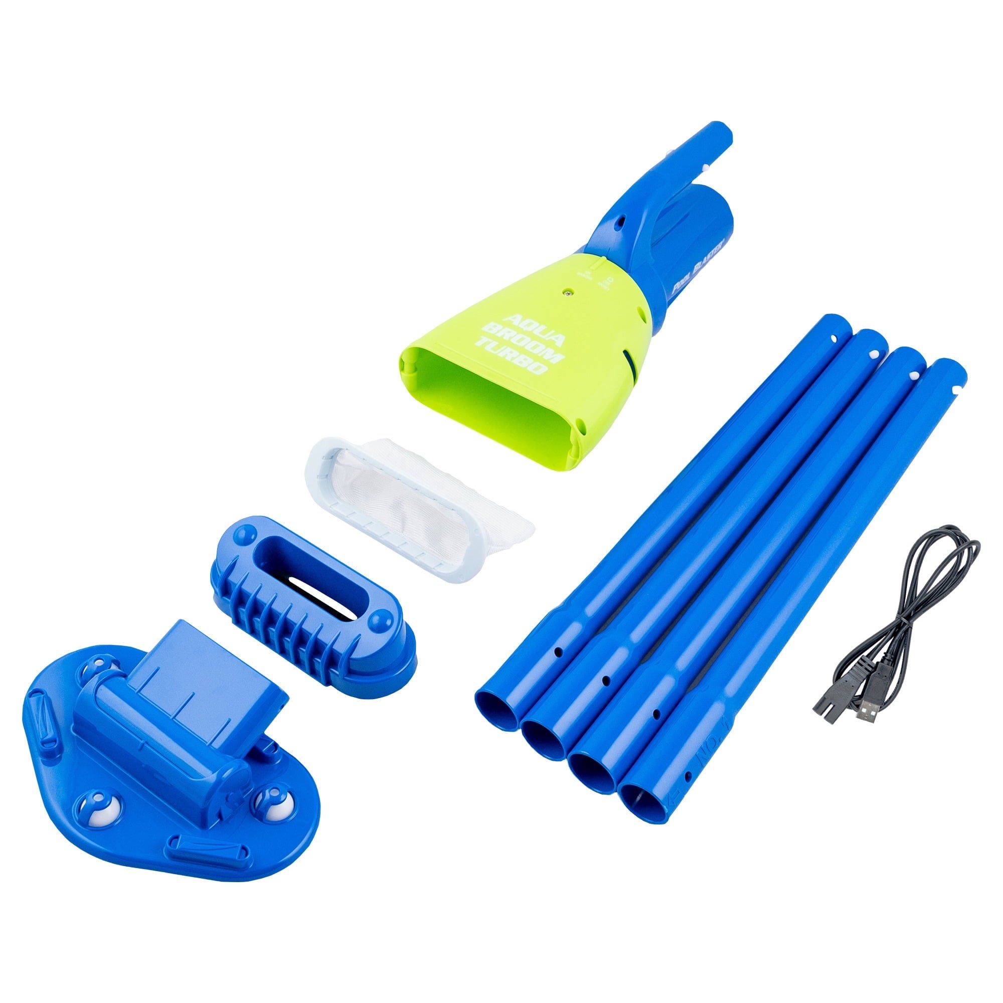 Pool Blaster Aqua Broom Turbo Rechargeable Pool and Hot Tub Vacuum for cordless cleaning