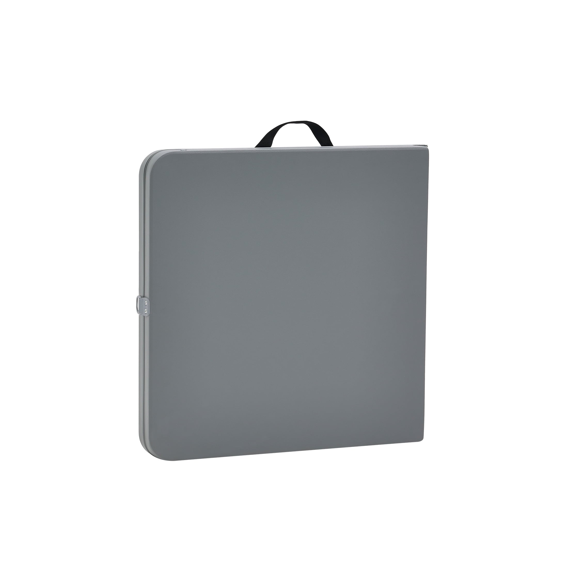 Mainstays 4' Adjustable Height Centerfold Folding Table, Black