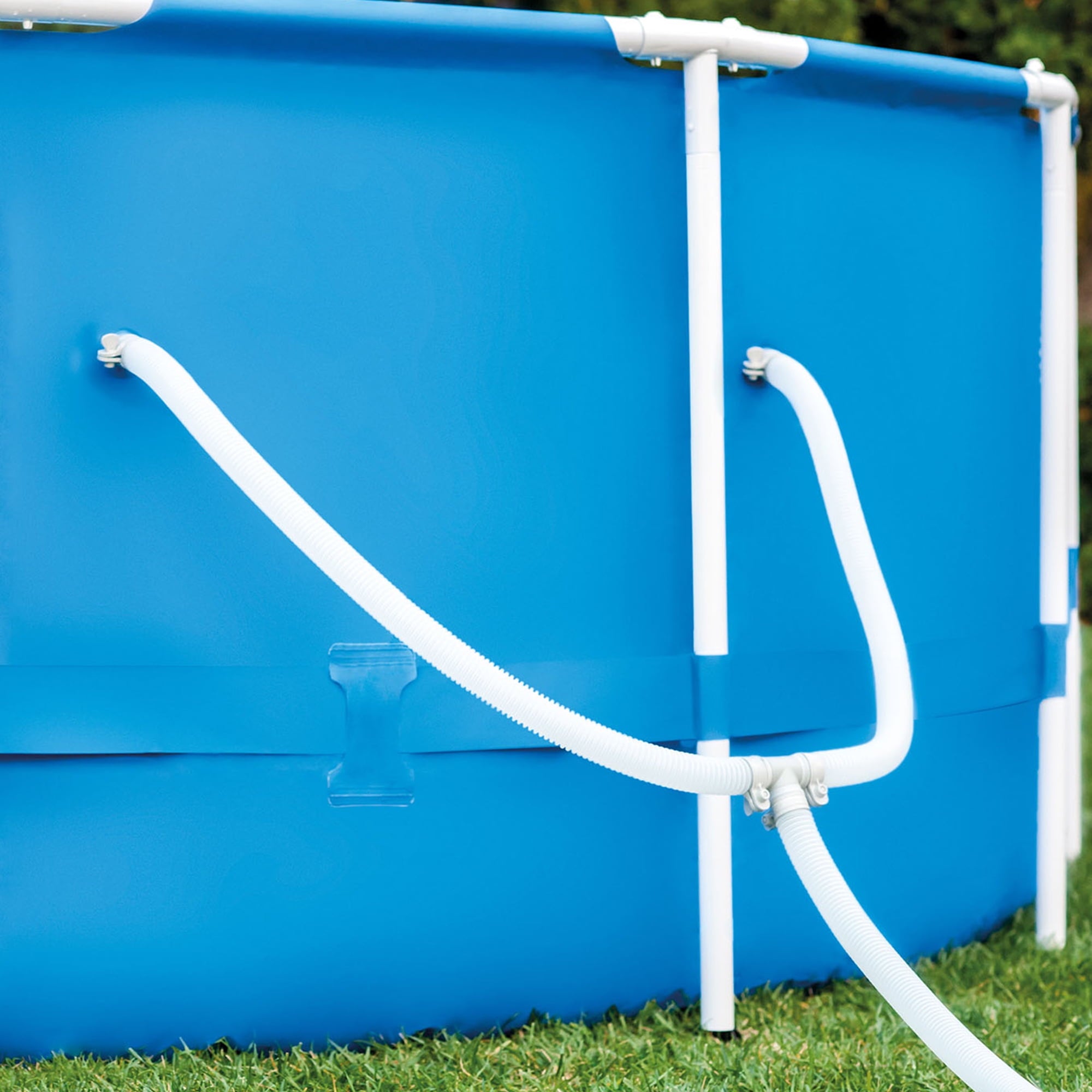 Intex 15ft x 48in Frame Swimming Pool Set w/ Pump and Filter Pump Cartridges