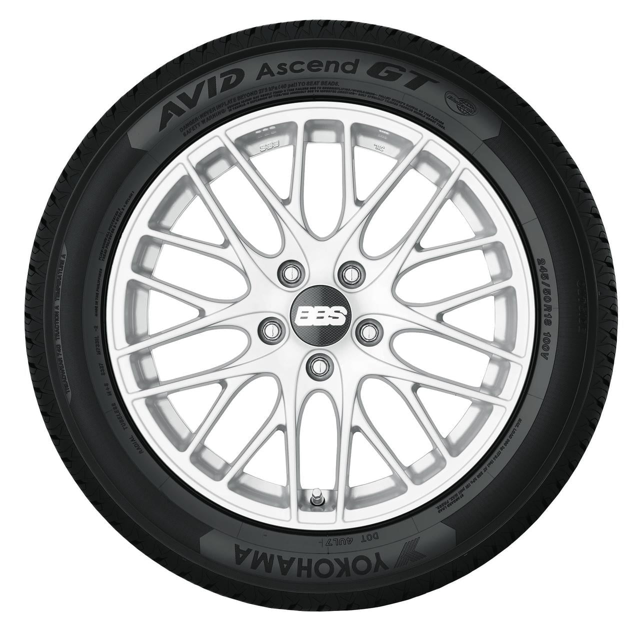 Yokohama Avid Ascend GT 185/60R16 86 H All Season Performance Passenger Tire