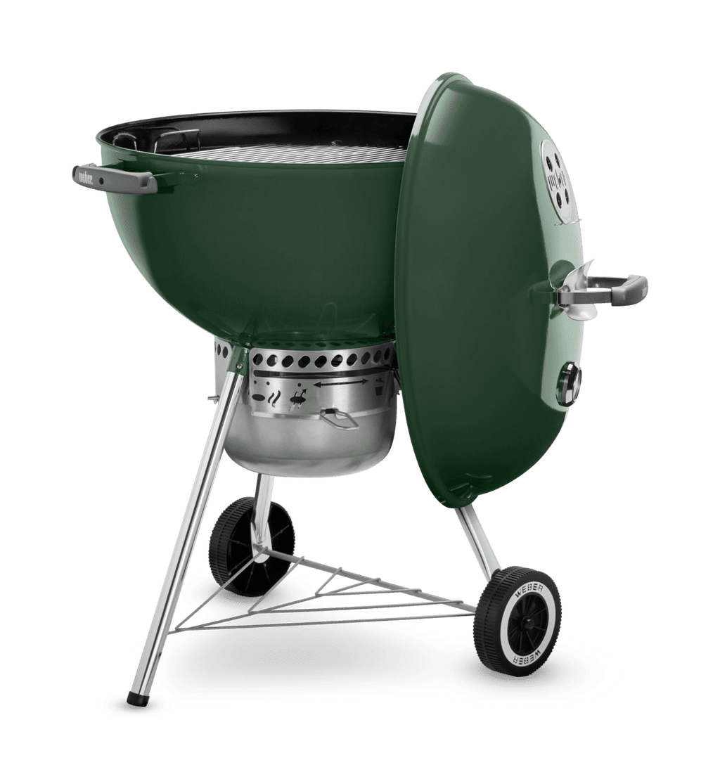 Weber Original Charcoal Grill, 22 Inch Premium Kettle Charcoal Grill, Copper