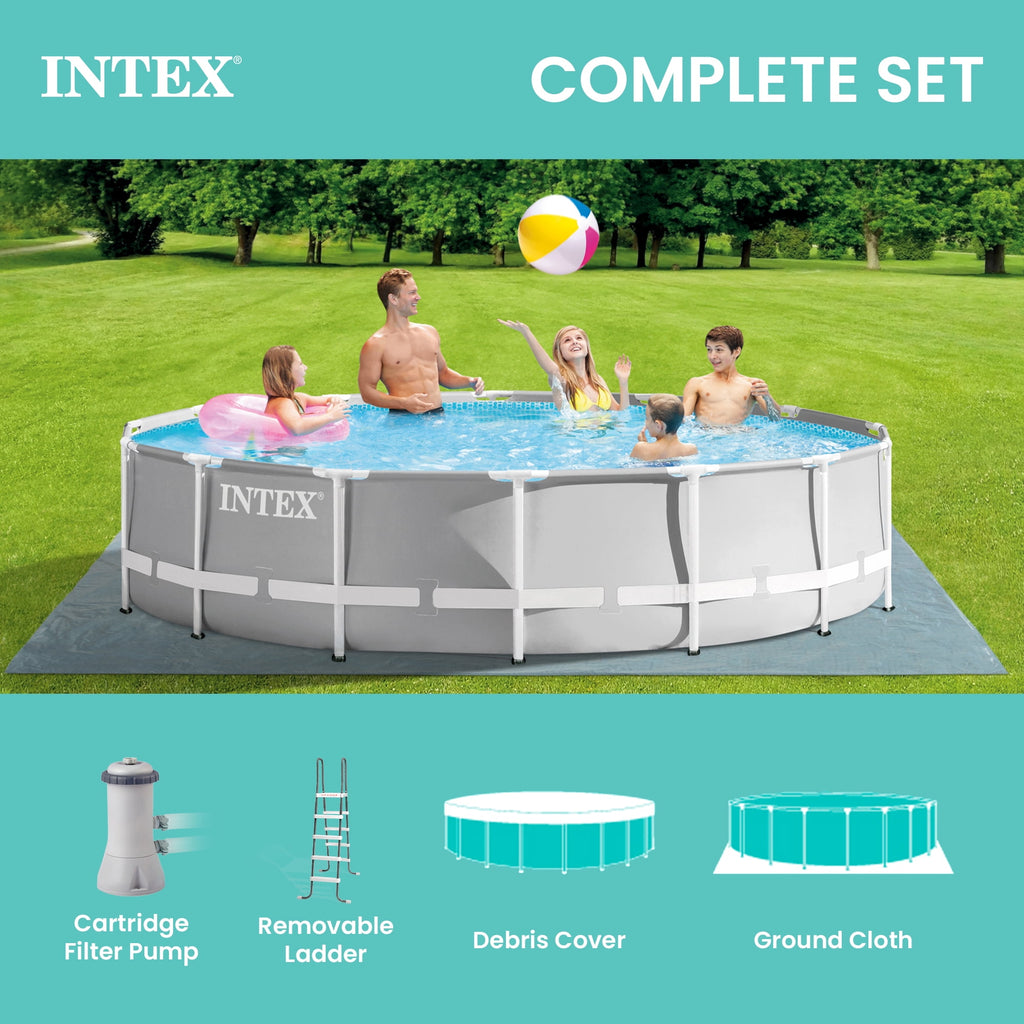 Intex 26723EH 15ft x 42in Prism Frame Above Ground Swimming Pool Set