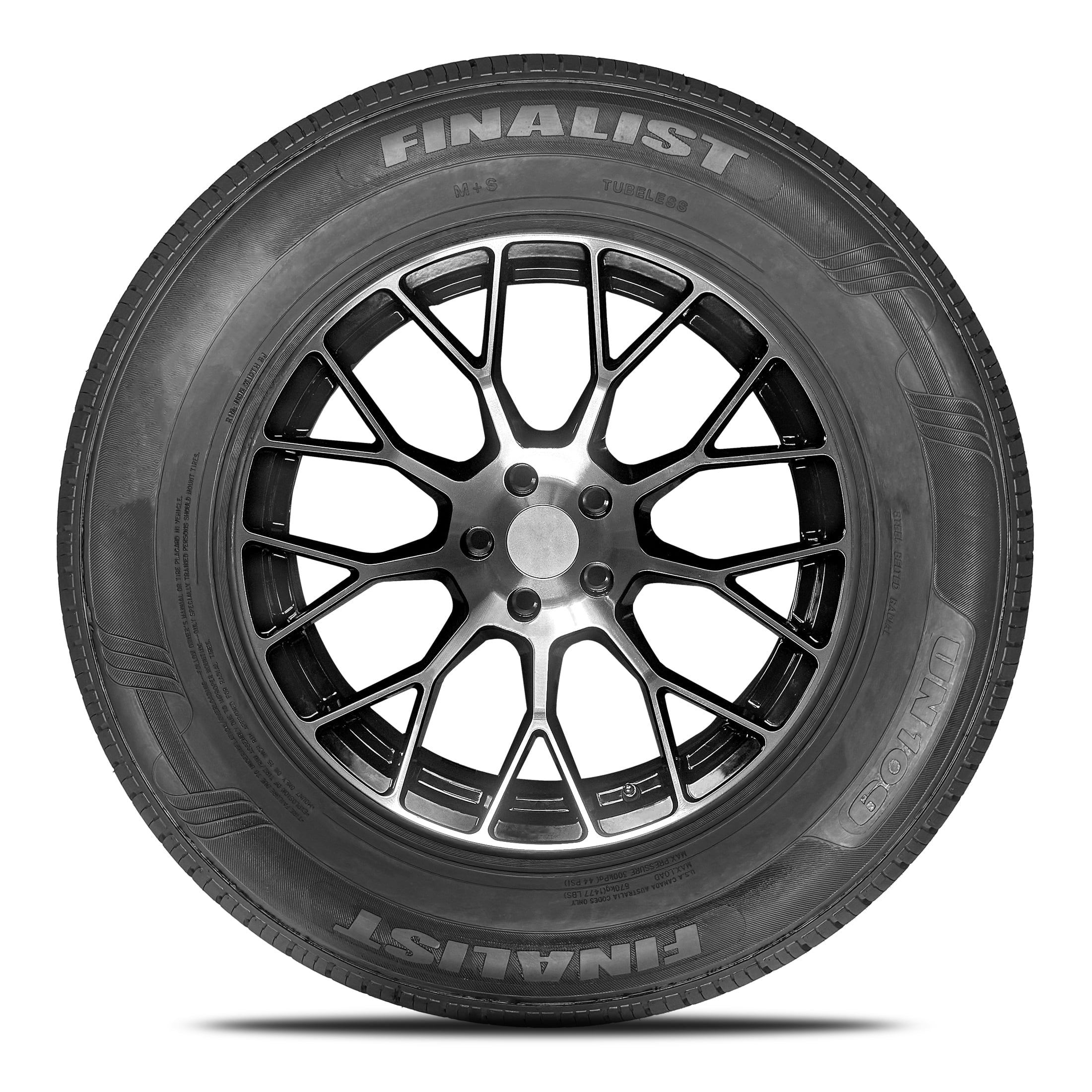 Finalist UN109 All Season 225/65R17 102H Passenger Tire 225/65/17 (Tire Only)