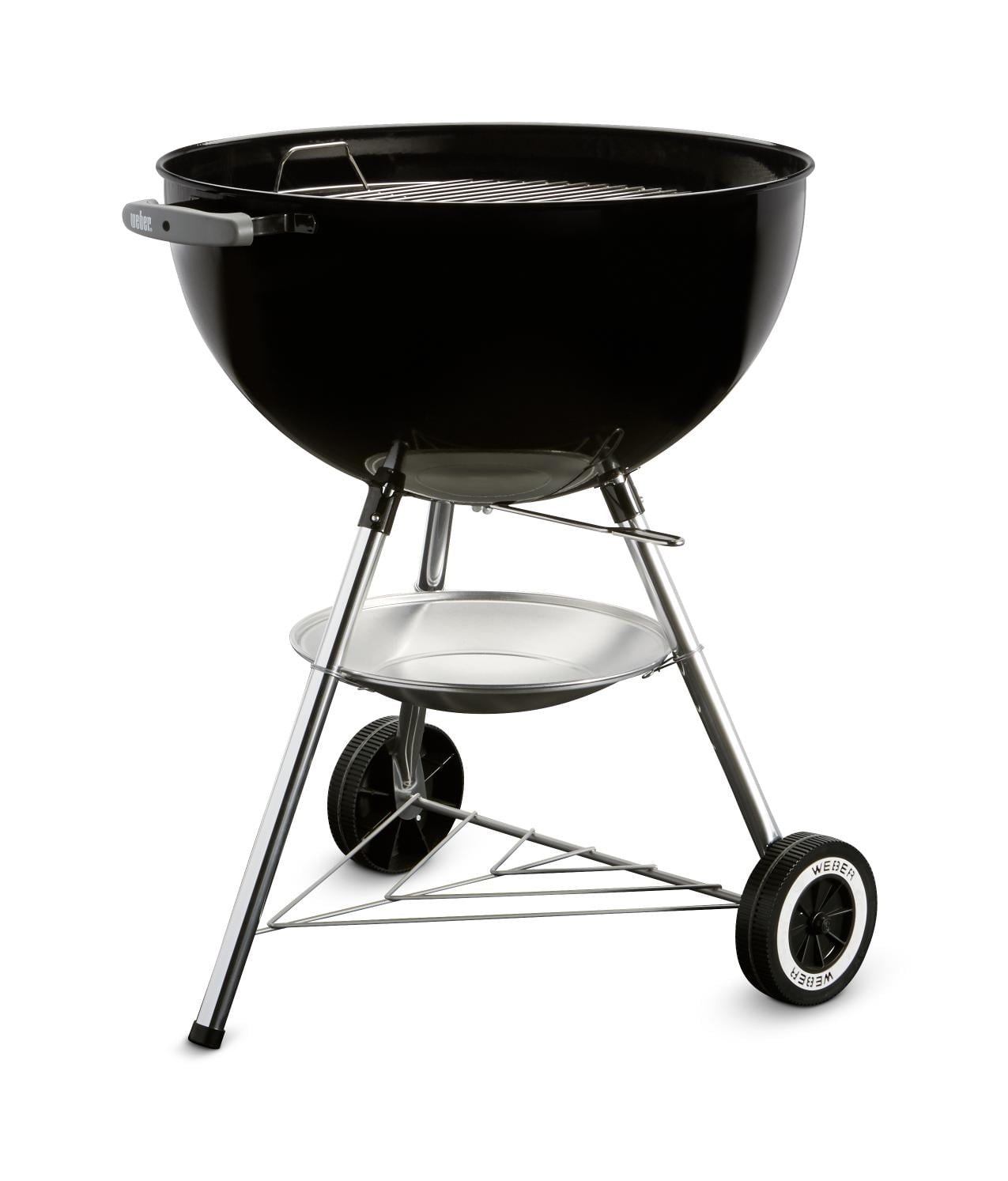 Weber Original Charcoal Grill, 22 Inch Kettle Charcoal Grill, Black