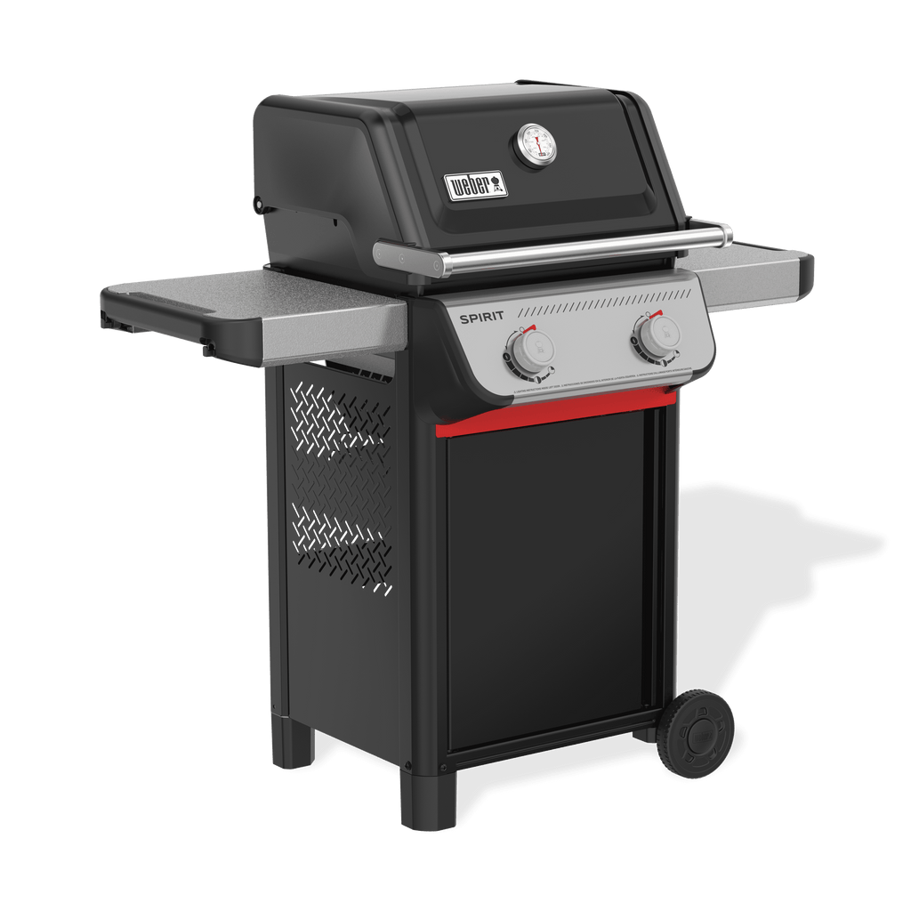 Weber Spirit Gas Grill, E-210 2 Burner Propane Gas Grill with Wheels, Black