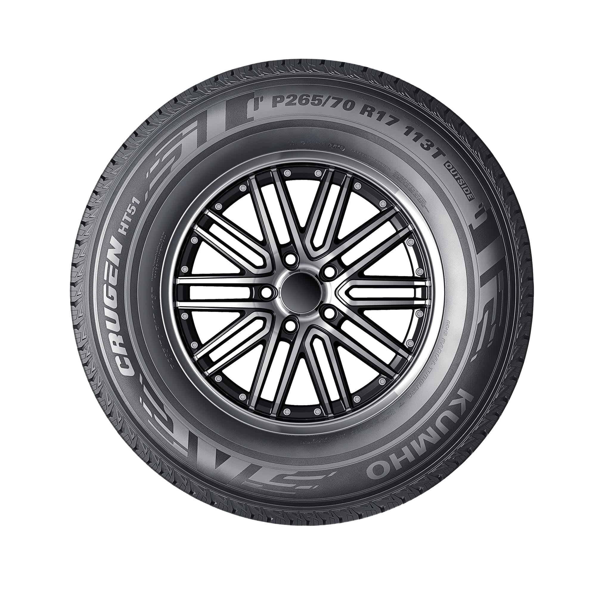 Kumho Crugen HT51 All Weather 265/70R17 113T Light Truck Tire