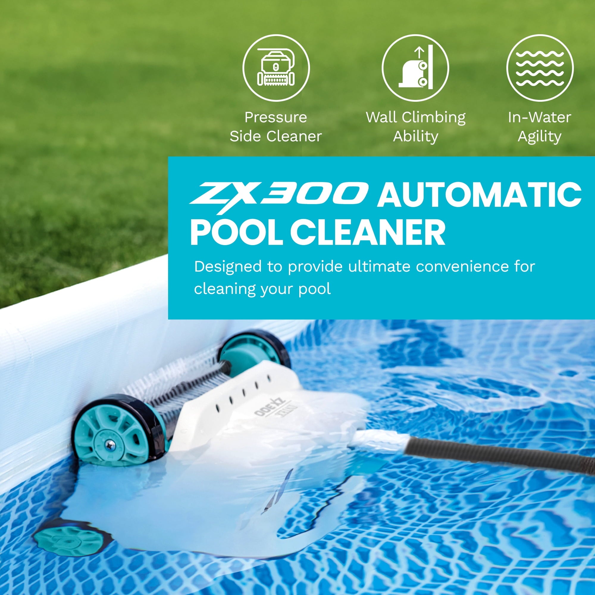 Intex 26723EH 15ft x 42in Prism Frame Above Ground Swimming Pool Set
