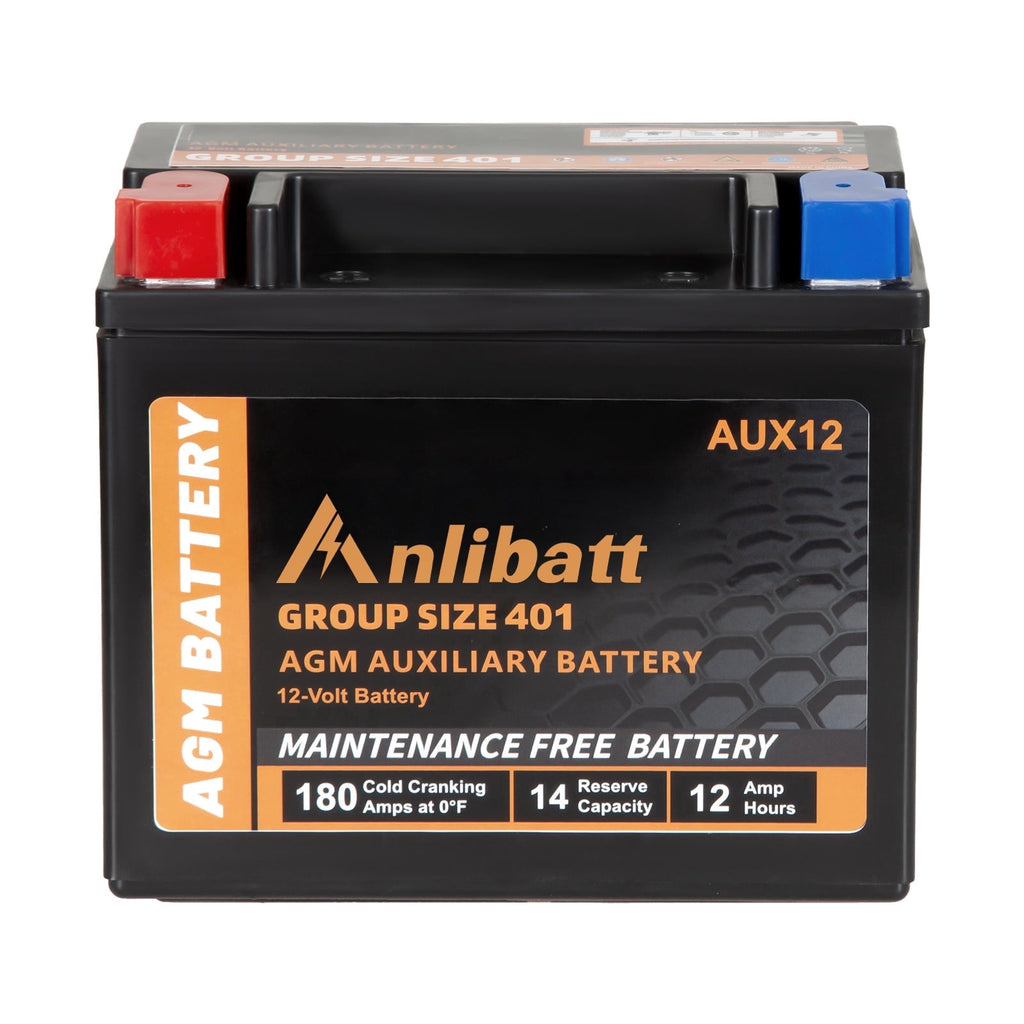 Anlibatt BCI Group 48 Battery, AGM 12 Volt Rechargeable Automotive Batteries for Car, H6 760CCA 70Ah 120RC, Maintenance Free