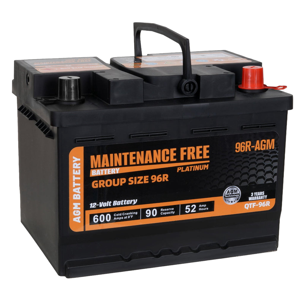 Anlibatt BCI Group 48 Battery, AGM 12 Volt Rechargeable Automotive Batteries for Car, H6 760CCA 70Ah 120RC, Maintenance Free