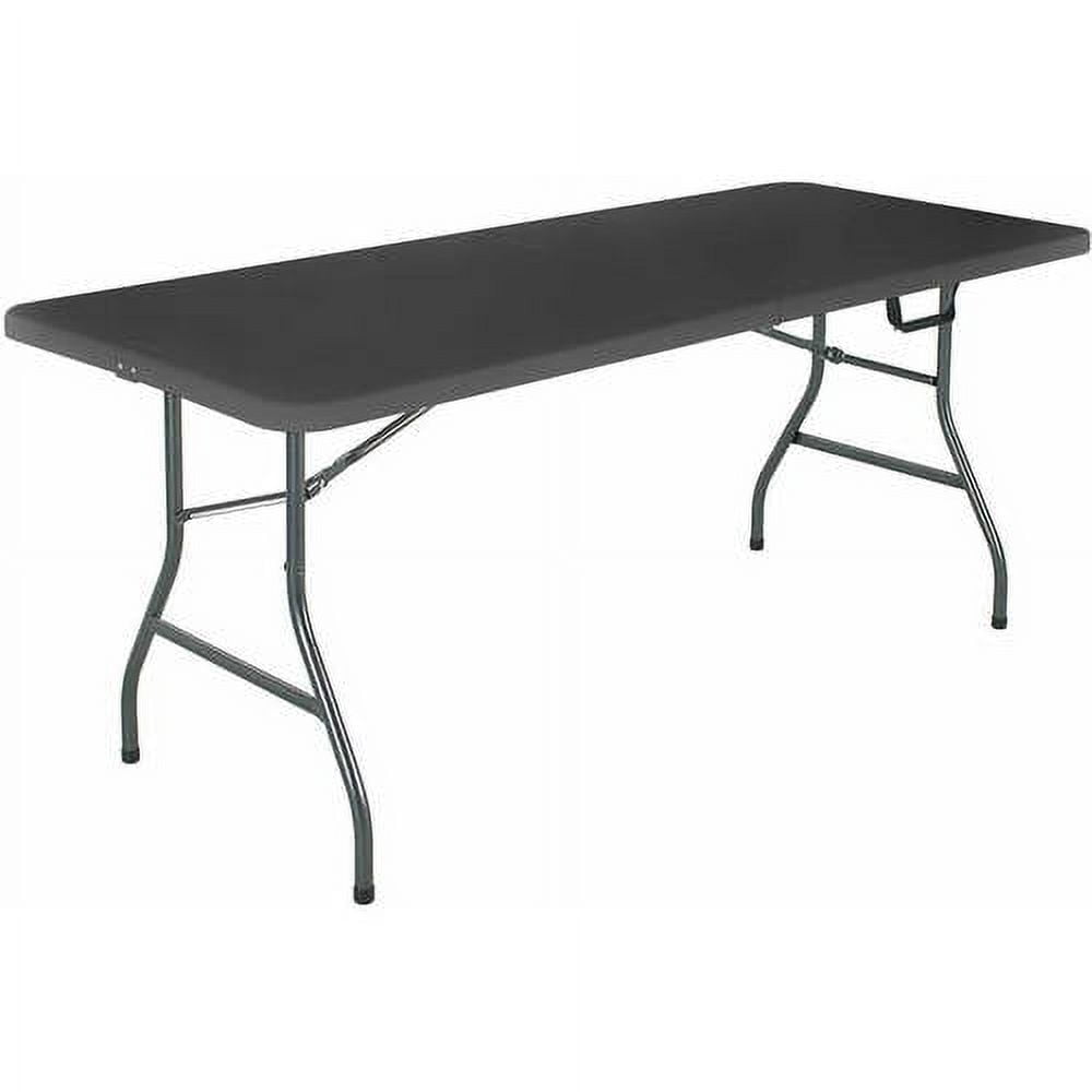 Cosco 6 Foot Premium Folding Table, White Speckle