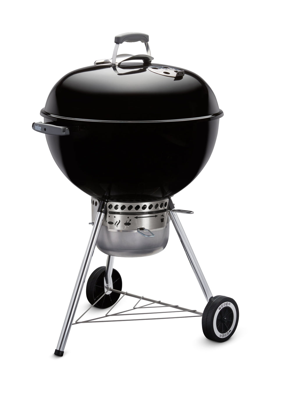 Weber Original Charcoal Grill, 22 Inch Premium Kettle Charcoal Grill, Copper