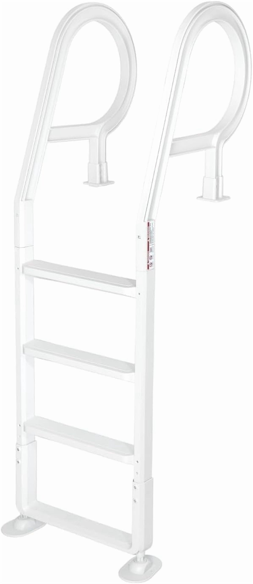 XtremepowerUS Pool Ladder 4-Step for 48-54 Above Ground Pools, 300LB, Swimming Pool Ladder