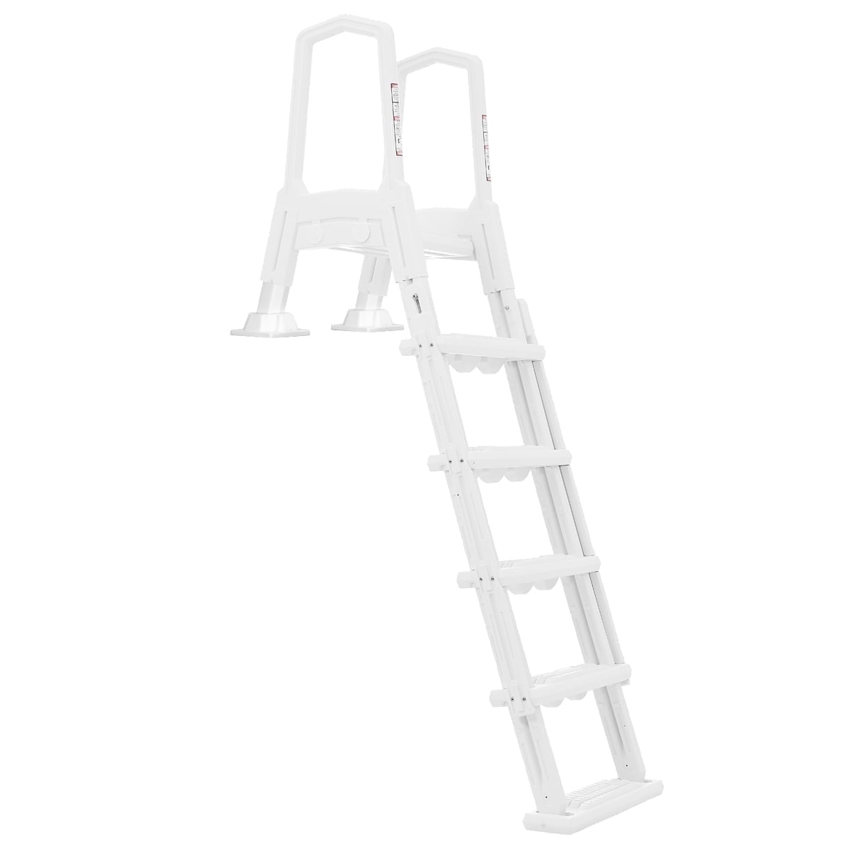 XtremepowerUS Pool Ladder 4-Step for 48-54 Above Ground Pools, 300LB, Swimming Pool Ladder