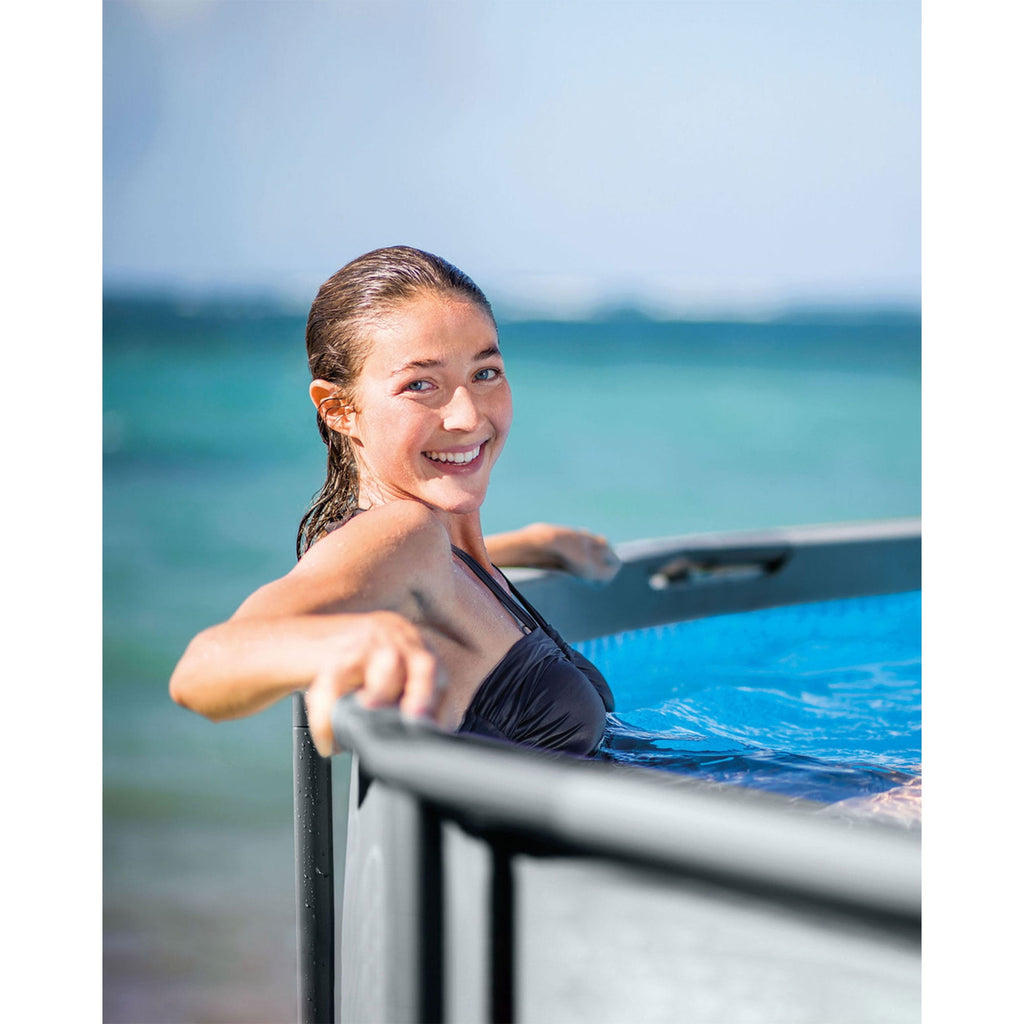 INTEX Ultra XTR 16ft x 48in Above Ground Swimming Pool Set w/ Filter Pump