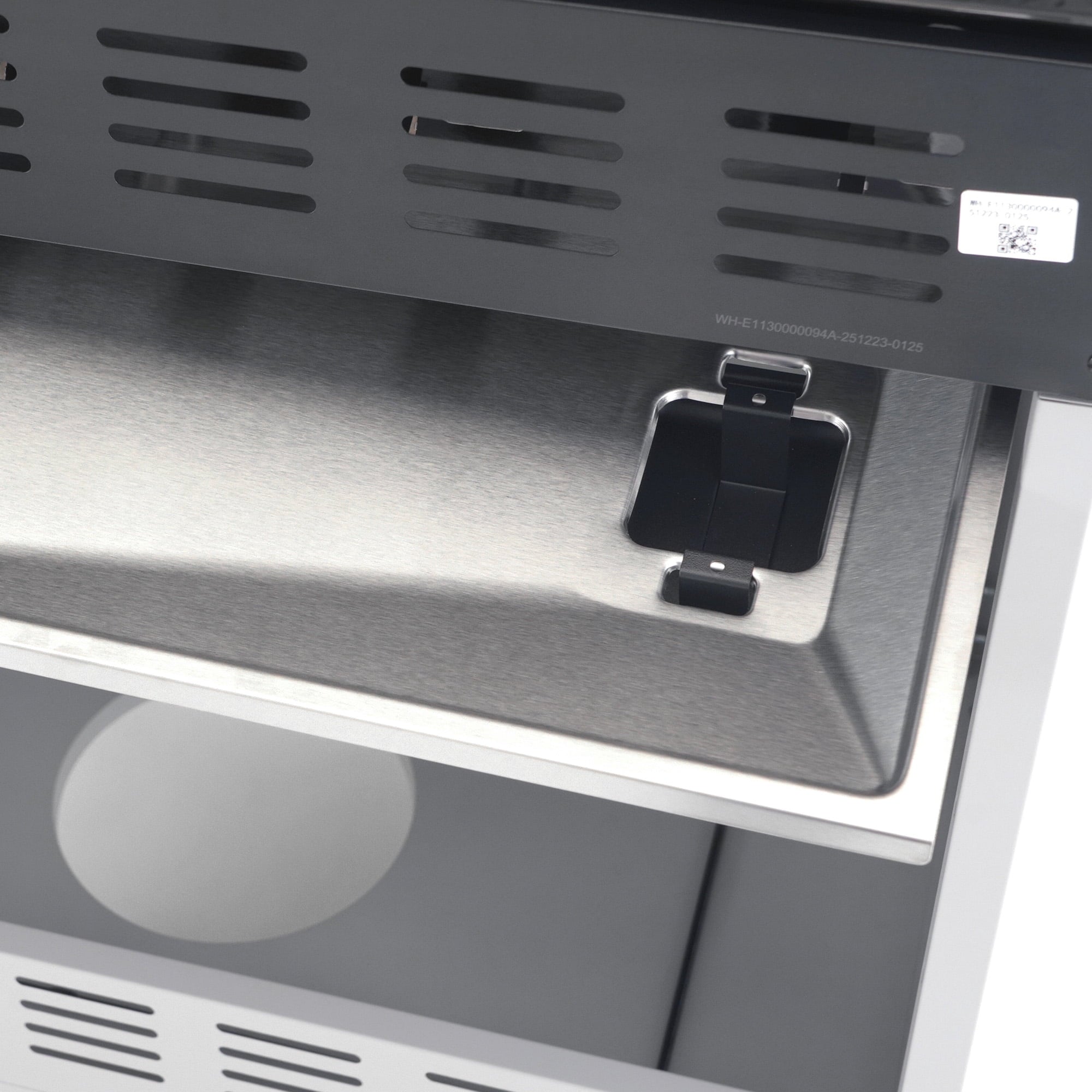Monument Grills 4 +1 Burner Propane Gas Grill,49,000 BTU Stainless Steel Outdoor Patio Barbecue Grill with Folding Shelves and Flip Rack,Mesa II 415BZ