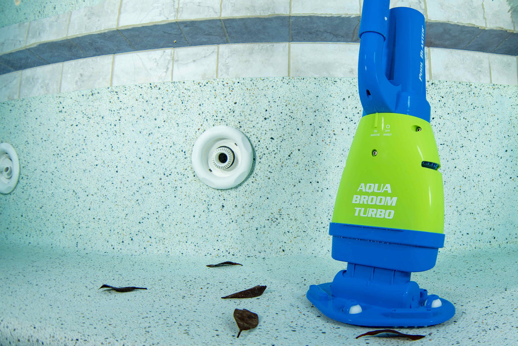 Pool Blaster Aqua Broom Turbo Rechargeable Pool and Hot Tub Vacuum for cordless cleaning