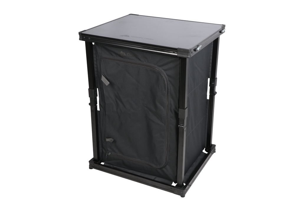 Ozark Trail Kitchen Organizer Hardtop Table, Gray, 23 x 20 x 31