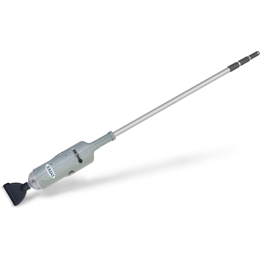 Intex Rechargeable Handheld Above Ground Pool Vacuum with 2 Brush Heads
