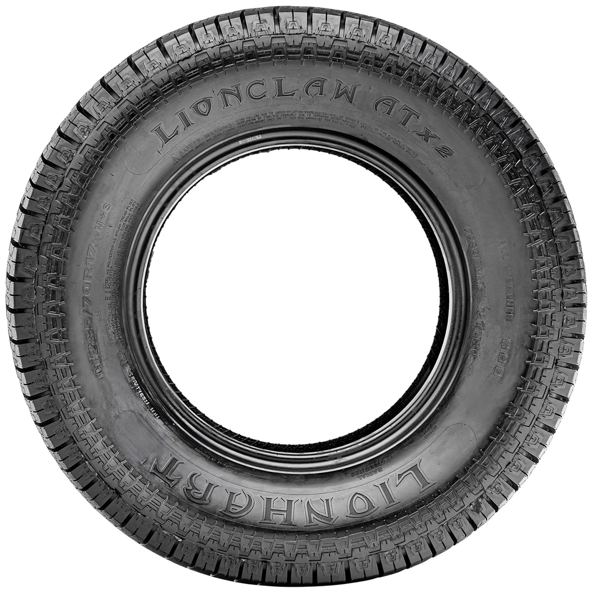 Lionhart Lionclaw ATX2 235/70R16 104 S Tire Fits: 2004-07 Honda Pilot EX-L, 2013 Ford Explorer Sport