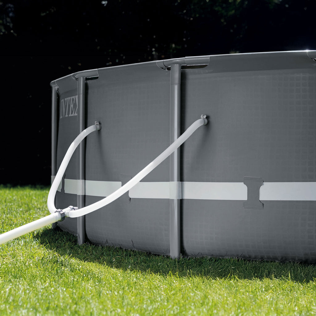 INTEX 26339EP Ultra XTR 24' x 52 Round Frame Above Ground Swimming Pool Set with Pump