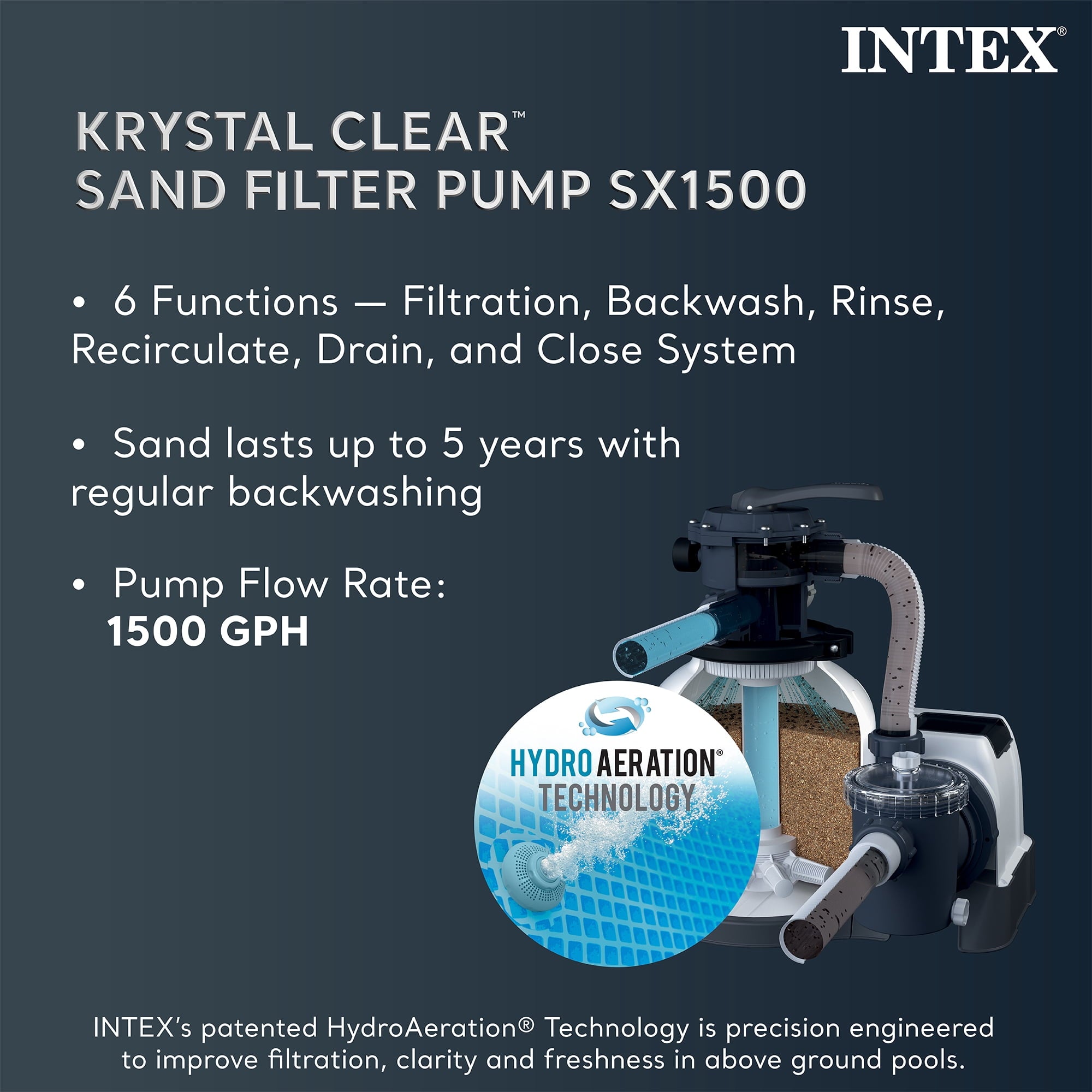 INTEX Ultra XTR 16ft x 48in Above Ground Swimming Pool Set w/ Filter Pump